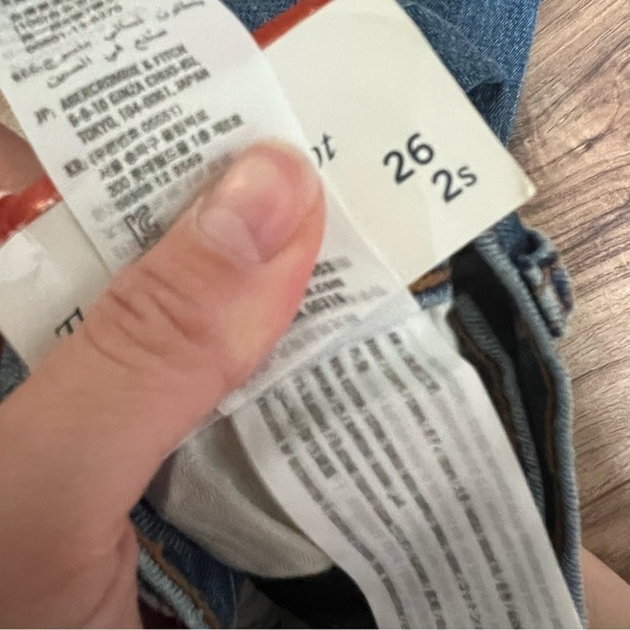 Nwt Abercrombie & Fitch Curve Love Ultra High Rise Ankle Straight Jean - Picture 7 of 9